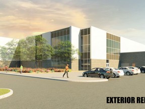 Ingersoll submitted their application to the Canada Infrastructure Program to help fund the construction of the much discussed and needed multi-use recreation centre. The project is costly with an estimated price tag of about $25 million. The architects renderings show the exterior.

Handout