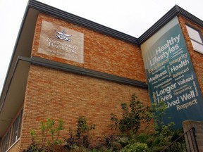 The Northwestern Health Unit offices in Kenora.