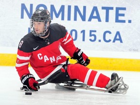 Team Canada para hockey player Tyler McGregor of Forest, Ont. (Handout/Sarnia Observer/Postmedia Network)