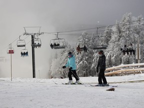 View from top of the hill, looking west at Mount Jamieson Resort.

RICHA BHOSALE/The Daily Press