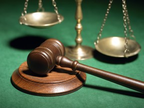 Gavel and scales --- Begin Additional Info --- Scales of Justice and gavel