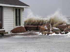 Erie Shore Drive, flood outlook