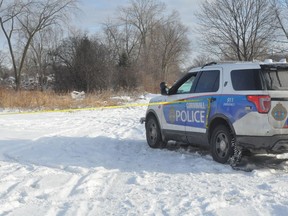 Police tape marks an area near the Four Seasons Car Wash, at Brookdale Avenue and Fifth Street. The Special Investigations Unit was investigating an incident that took place in the early hours of Tuesday January 7, 2020 in Cornwall, Ont. Francis Racine/Cornwall Standard-Freeholder/Postmedia Network