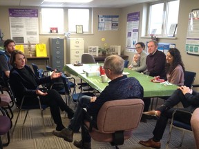 Gateway board members and students in an intense discussion about the health and future development of rural communities. Submitted