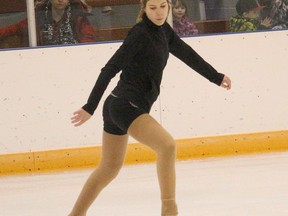 Hanna Figure Skating Club showed off a bit of their developing skills at their Dec. 17 Carnival. Misty Hart/Postmedia