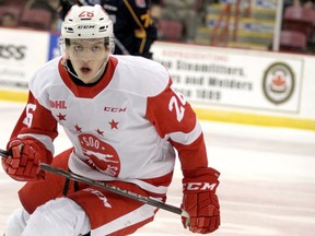 Soo Greyhounds centre Jaromir Pytlik