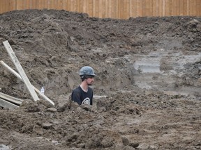 New home construction on  Gianluca Avenue in Sarnia is shown in this file photo.