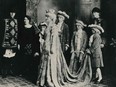 Miss Mary Maxwell was crowned Carnival Queen of 1924. She is seen here with her pages at a local photography studio, before starting their official duties. Supplied by Timmins Museum