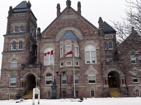 The Woodstock Courthouse.