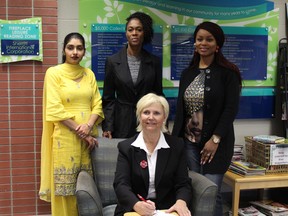 Fort Saskatchewan Mayor Gale Katchur signed a proclamation alongside the Multicultural Association at the Fort Saskatchewan Public Library on Feb. 1 recognizing February as Black History Month