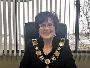 Kincardine Mayor Anne Eadie announced her resignation at a council meeting Wednesday evening. Hannah MacLeod/Kincardine News