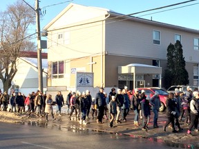 Coldest Night of the Year to benefit St. Vincent Place in Sault Ste. Marie, Ont., on Saturday, Feb. 22, 2020. (BRIAN KELLY/THE SAULT STAR/POSTMEDIA NETWORK)