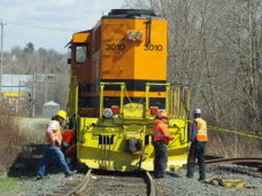 Huron Central Railway train.