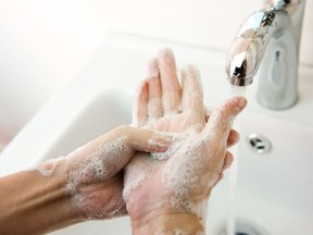 Washing hands is one way to limit the spread of norovirus.