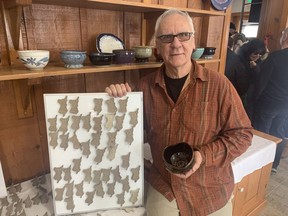 Donn Zver, of Donn Zver Pottery and Cafe Troy