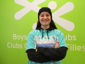 Savannah Lapensee, 18, of Cornwall,  was recently elected to the Boys and Girls Clubs of Canada's National Youth Council. Photo on Thursday, February 27, 2020, in Cornwall, Ont. Todd Hambleton/Cornwall Standard-Freeholder/Postmedia Network