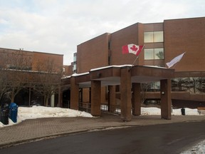 Handout/Cornwall Standard-Freeholder/Postmedia Network
A photo provided by Health Canada of the main entrance to the Nav Centre, in Cornwall, Ont.

Handout Not For Resale