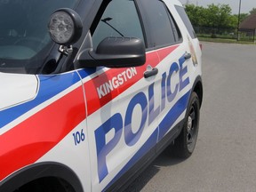 Kingston Police cruiser.