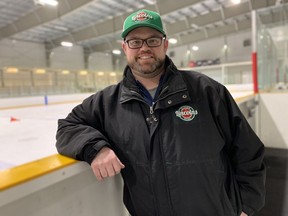 St. Marys' Darren Smale was named Ontario Hockey Association Trainer of the Year for 2019-20. Cory Smith/The Beacon Herald