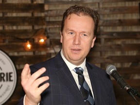 Sudbury MP Paul Lefebvre