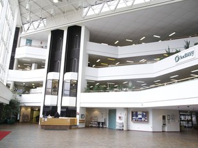 A view of Tom Davies Square.