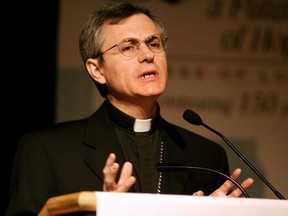 Most Rev. Ronald Fabbro, Bishop of London, (pictured), and Most Rev. Douglas Crosby, Bishop of Hamilton, have weighed into the debate in Norfolk and Haldimand counties about a controversial public health order restricting bunkhouse occupancy to three for migrant workers conducting their mandatory 14-day quarantine upon arrival in Canada. – File photo