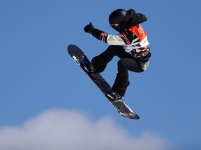 Brooke Voigt competes in the Snowboard Ladies' Slopestyle Final on day three of the PyeongChang 2018 Winter Olympic Games at Phoenix Snow Park on February 12, 2018 in Pyeongchang-gun, South Korea. Clive Rose/Getty Images