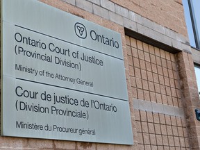 The Ontario Court of Justice at 44 Queen Street in Brantford.