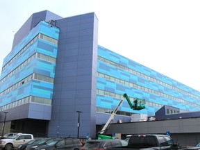 Renovation work continues on the Northern Lights Regional Health Centre in Fort McMurray on Friday, March 6, 2020. Vincent McDermott/Fort McMurray Today/Postmedia Network