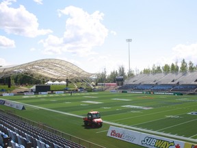 The Shell Place stadium in Fort McMurray Alta. on Friday June 12, 2015. Andrew Bates/Fort McMurray Today/Postmedia Network