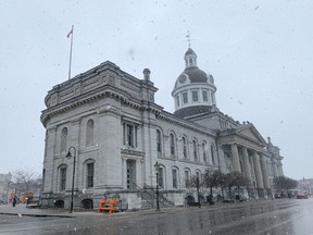 Kingston City Hall is an example of the Greek Revival architectural style.