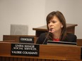 Valerie Colasanti, Lambton County's general manager of social services, is shown in this file photo speaking during a county council meeting.