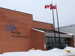 The Porcupine Health Unit office in Timmins