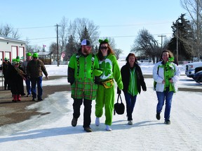 Carmangay is again having its St. Patrick's Day parade.