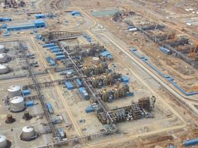 An aerial view of Kearl oilsands project north of Fort McMurray, Alta. on June 18, 2013. Ryan Jackson/Postmedia Network