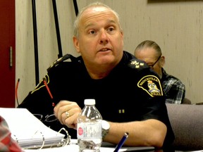Brockville Police Chief Scott Fraser. (FILE PHOTO)