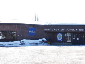 Photo by KEVIN McSHEFFREY
Our Lady of Fatima School is one of the Huron-Superior Catholic District School Board schools in Elliot Lake.