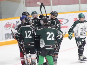 Players come from all over the northeast Saskatchewan including La Ronge, Hudson Bay, Nipawin, Tisdale, Melfort for the Northeast Wolfpack's hockey camps. The team's success is being felt with players drafted into the WHL. File photo.