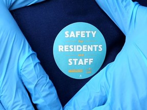 PSWs and other staff in long-term care homes need sufficient personal protective equipment for the benefit of themselves and the people in their care.
Julie Oliver/Postmedia