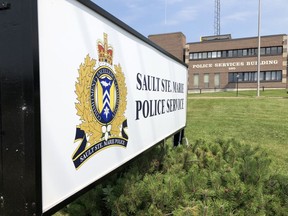 Sault Ste. Marie Police Services headquarters on Second Line East.