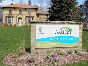 Gallery in the Grove is located upstairs at the Bright's Grove Library in Sarnia.