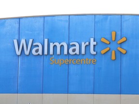 Walmart location on Long Lake Road in Sudbury, Ont. on April 23, 2020.