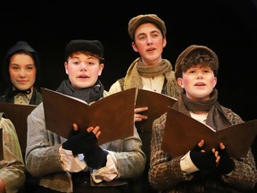 Christmas carolers dress in vintage garb while performing. The Town of Stony Plain is working to put together a socially-distanced Christmas caroling event on Dec. 21.