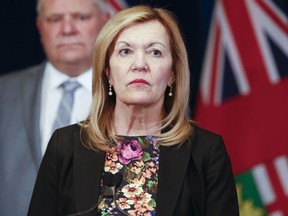 Christine Elliott, deputy premier and minister of health.