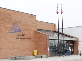 Porcupine Health Unit on Pine Street South in Timmins