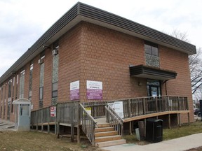 An assessment centre to conduct testing for the COVID-19 virus opened March 19 at 47 Emma St. in Chatham. (Ellwood Shreve/Chatham Daily News)
