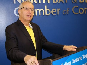 Nipissing MPP Vic Fedeli