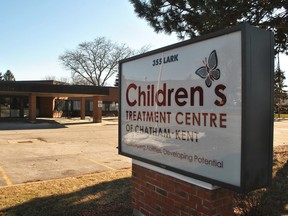 Chatham-Kent Children's Treatment Centre. File photo
