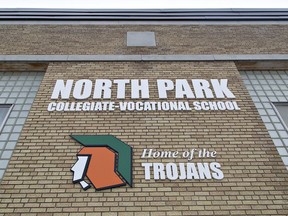North Park Collegiate and the other Brantford secondary schools are being targeted for an accommodation review by the Grand Erie District School Board. Expositor file photo