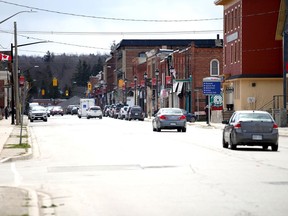 A section of Sykes Street North near Collingwood Street that heads into Meaford's downtown.
GREG COWAN/The Sun Times